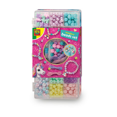  SES Creative - 14749 - Unicorn - Jewellery beads set