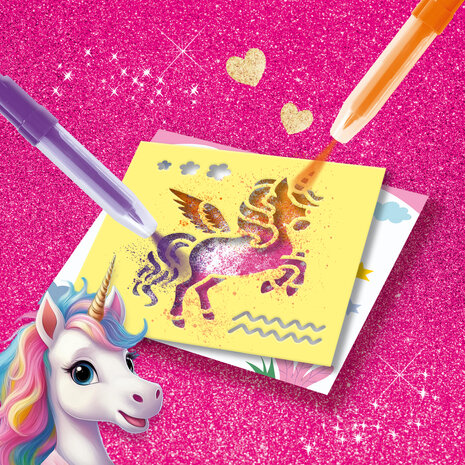  SES Creative - 14725 - Unicorn - Blow airbrush pens