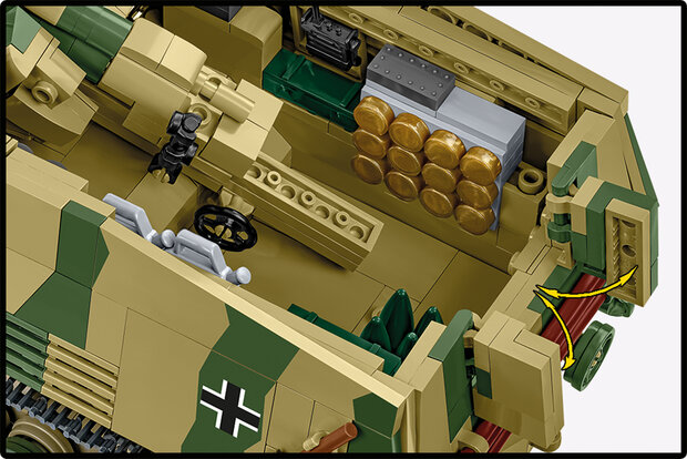 COBI 2663 SD.KFZ.165 Panzer Hummel