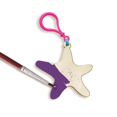  SES Creative - Diamond painting - 14702 - Houten sleutelhangers - zelf sleutelhangers maken