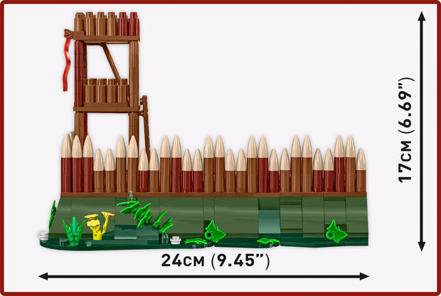 COBI 20076 Romeinse Wachtoren - Romeins