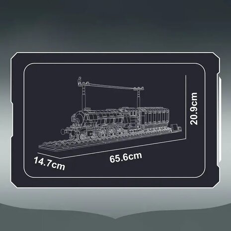 Mould King 12044 Flying Scotsman