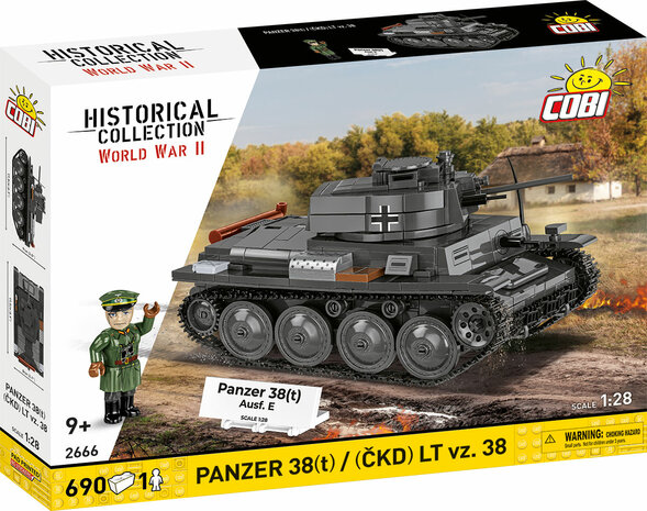 COBI 2666 Panzer 38(T)/(CKD) LT VZ