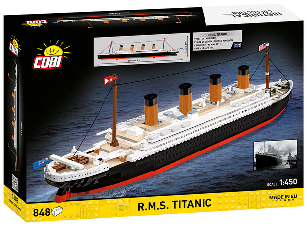 COBI 1688 R.M.S. Titanic