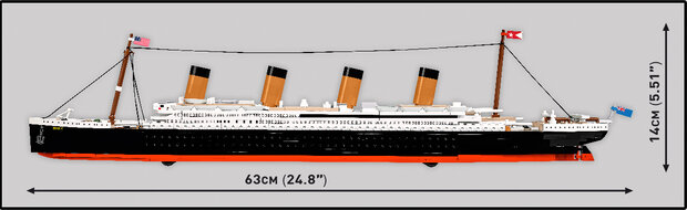 COBI 1688 R.M.S. Titanic