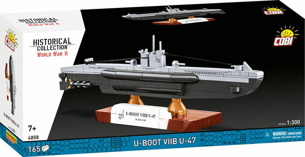 COBI 4858 U-boot VIIB U-47