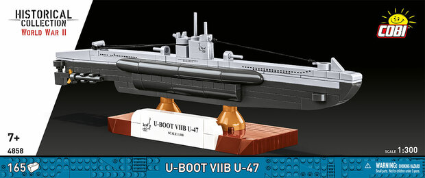 COBI 4858 U-boot VIIB U-47