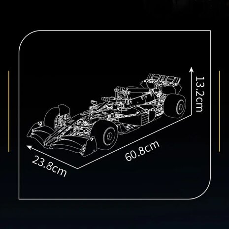 Mould King 13208 MCL F1 Racecar