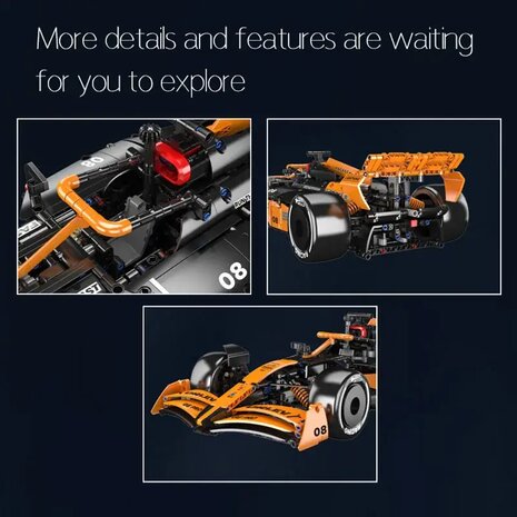 Mould King 13208 MCL F1 Racecar