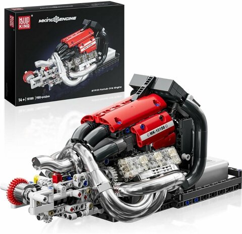 Mould King 10188 STR13 F1 Engine