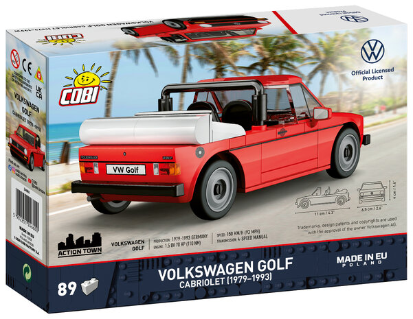 COBI 24660 VW GOLF Cabrio