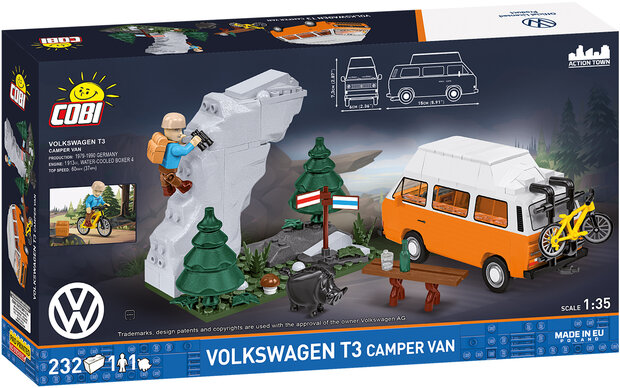 COBI 24638 VW T3 Camper Van