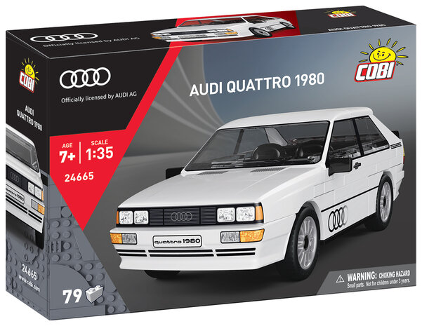 COBI 24665 Audi Quattro White