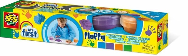 My First - Fluffy fingerpaint