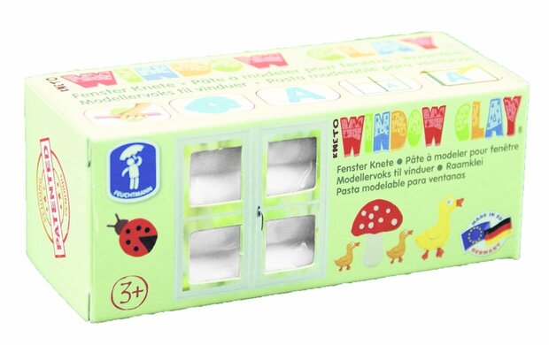 KNETO Windows Clay - bar 150 grams - white