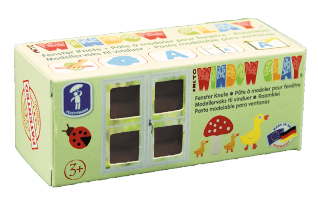 KNETO Windows Clay - bar 150 grams - black