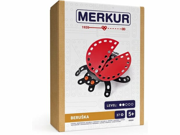 Merkur - Ladybird - metal construction set - 37 parts