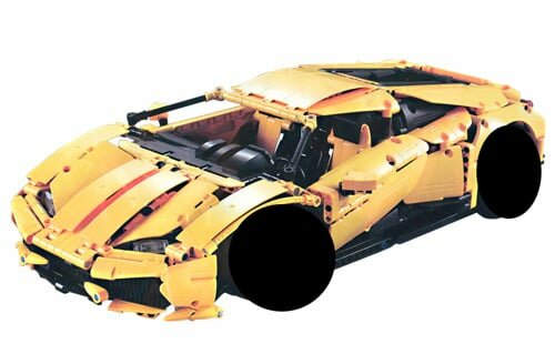 CaDA Conversion kit yellow for 610 Supercar