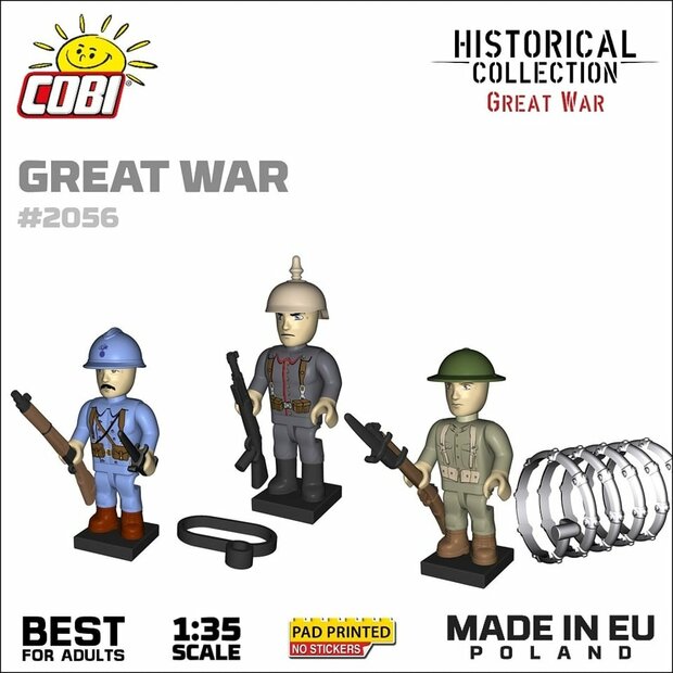 COBI 2056 Soldaten Erster Krieg