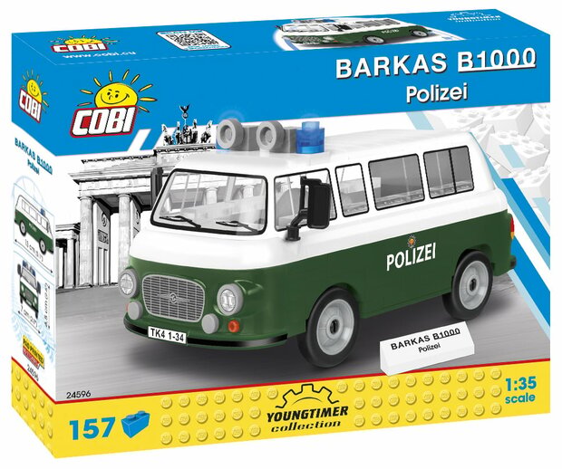 COBI 24596 - Barkas B1000 Polizei