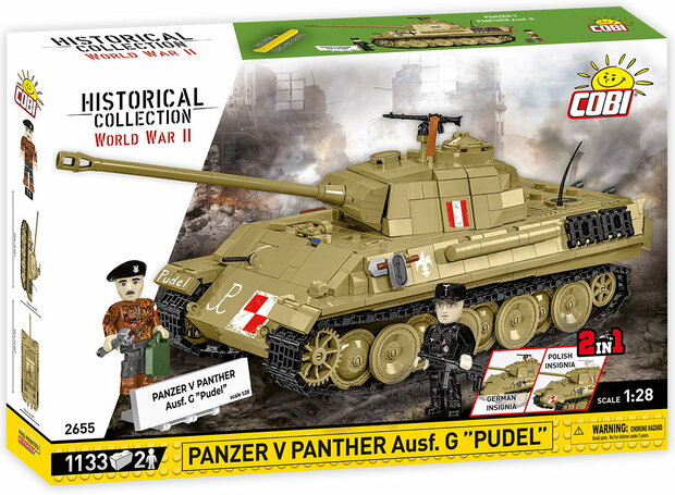 COBI 2655 Panzer V Panther Ausf. G Pudel