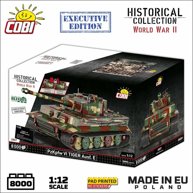 COBI 2807 PzKpfw. VI Tiger Ausf. E