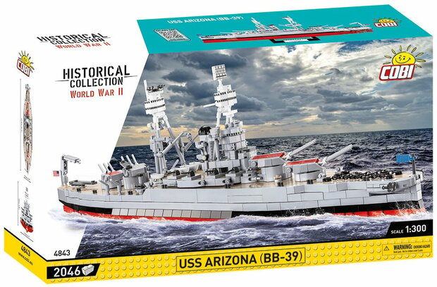 COBI 4843 Battleship  USS Arizona