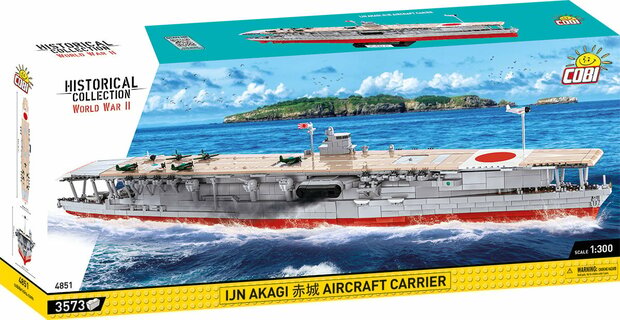 COBI 4851 Akagi 赤城  Aircraft Carrier