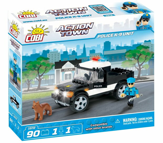 COBI - Action Town 1572- Police K-9 Unit