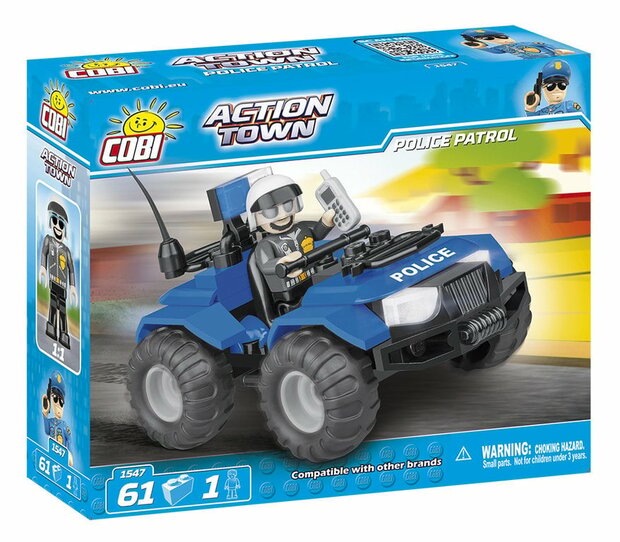 COBI - Action Town 1547 - ATV Police Patrol