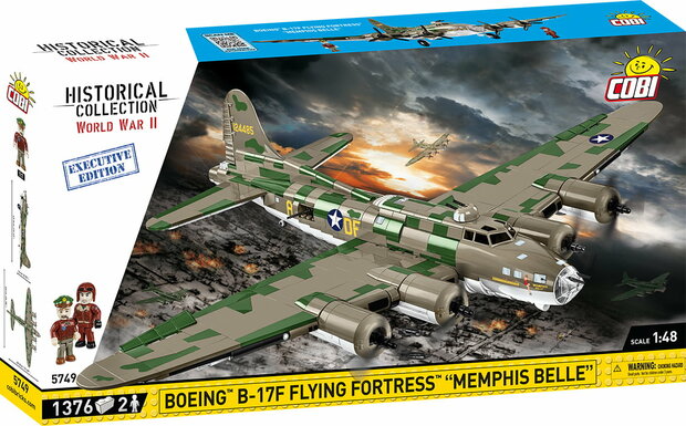 COBI 5749 B-17F Flying Fortress "Memhpis Belle"