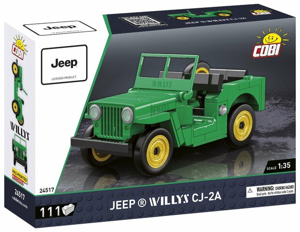 COBI 24517 JEEP WILLYS CJ-2A