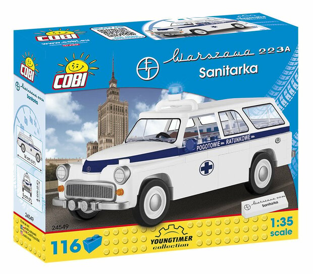 COBI 24549 - Warszawa 223K Ambulance