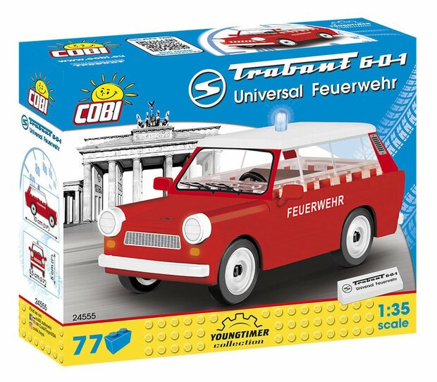 COBI 24555 - Trabant 601 Feuerwehr