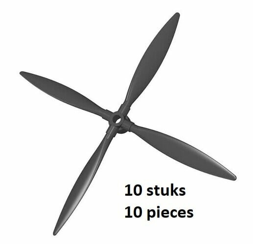 COBI airplane part 4-bladed propeller 92788