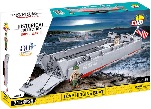 COBI 4849 LCVP- Higgins Boat
