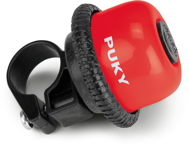 Puky Drehring Spielglocke f&uuml;r Laufr&auml;der und Scooter (&Oslash; 20 mm) - rot