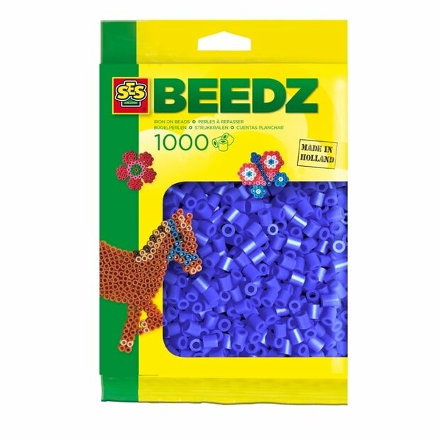 Beads 1000 pieces dark blue