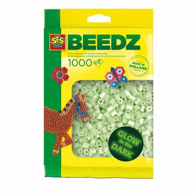 Beads 1000 pieces Glow in the dark