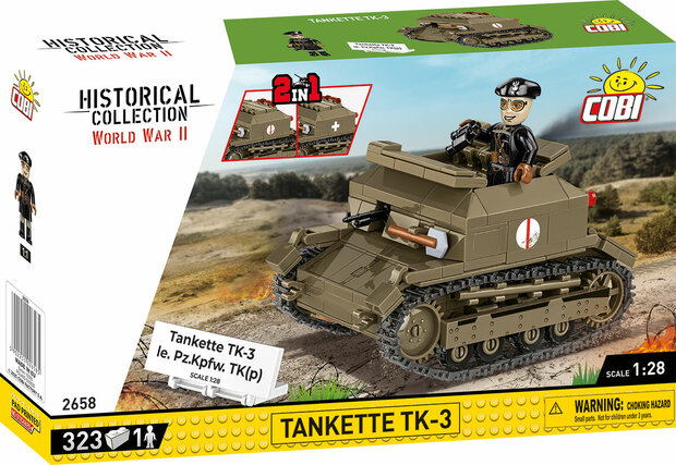 COBI  2658 Tankette TK-3 2in1