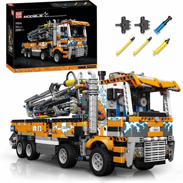 Mould King Concrete Pump Truck