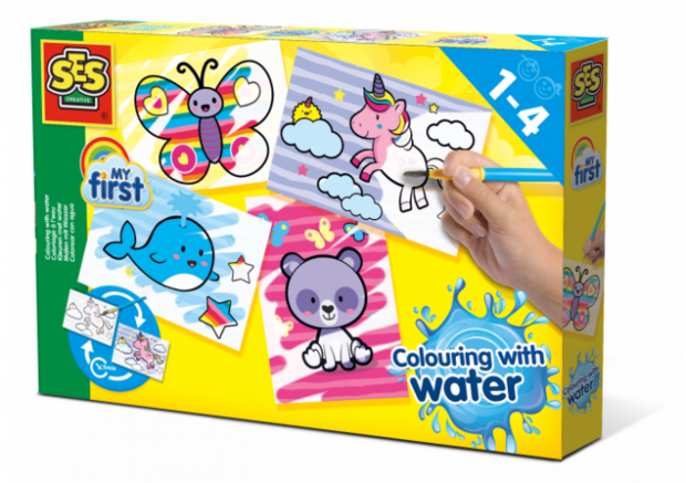 Colouring with water - Fantasy animals
