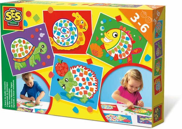 I learn to make mosaics