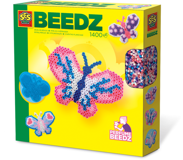 B&uuml;gelperlenset duftende Schmetterlinge