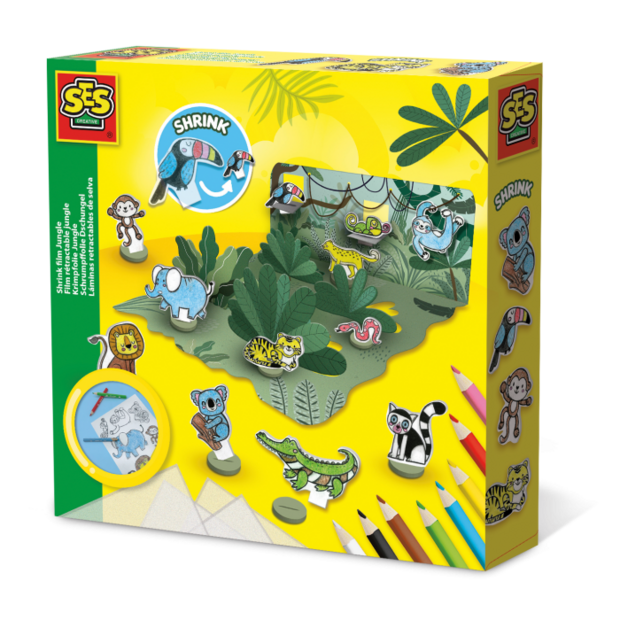 Schrumpffolie Dschungel