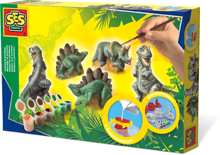Casting en Painting - Dinosaures