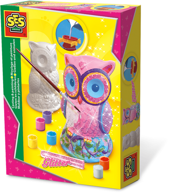 Casting and Painting - Owl