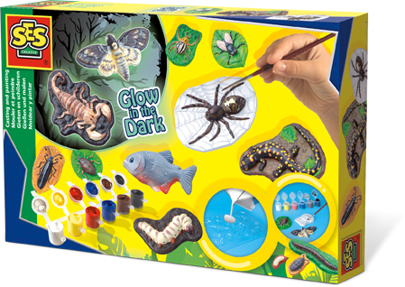 Casting en painting - Scary animals