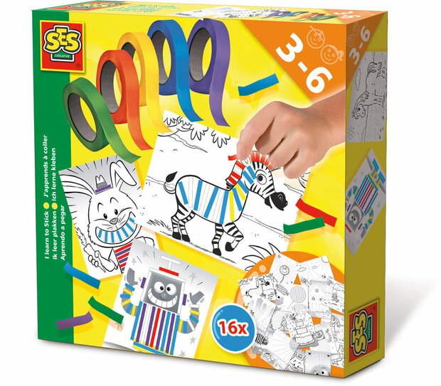 SES Creative - 14810 - Ik Leer plakken