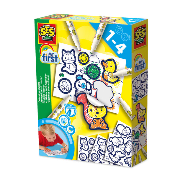  SES Creative My First - 14475 - Stickers kleuren